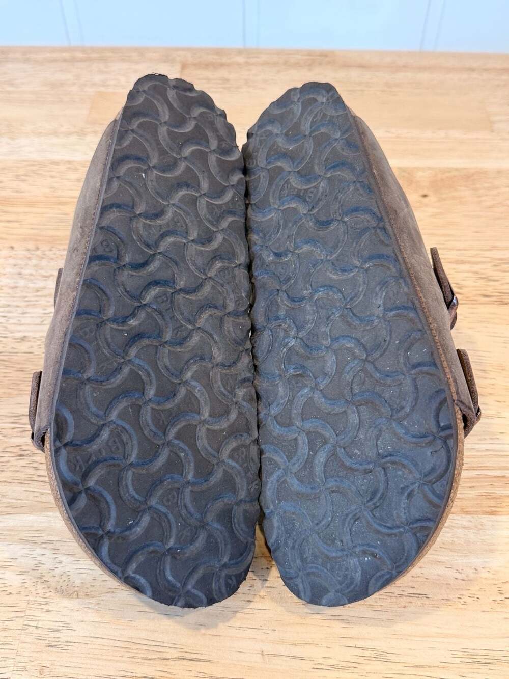 Birkenstock Brown Suede Two-Strap Arizona Sandals - Picture 5 of 7